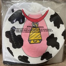 BABY COSTUME CUTE COW BONNETT  BIB SUPER CUTE 