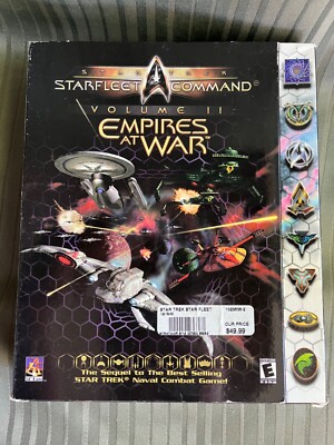 Star Trek Starfleet Command Volume II: Empires at War (PC, 2000