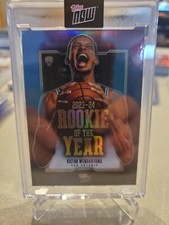2024 Topps Now Rookie Of The Year Victor Wembanyama VW-6 Spurs RC