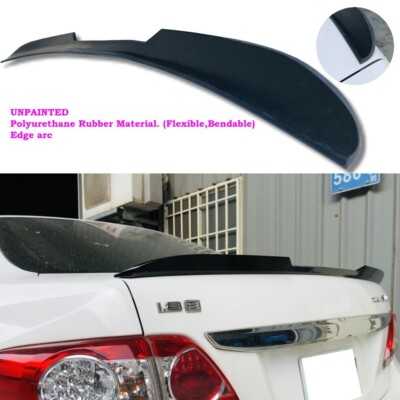 Stock 284HR Rear Duckbill Trunk Spoiler Wing Fits 2012~2015 Audi A6 C7 Sedan