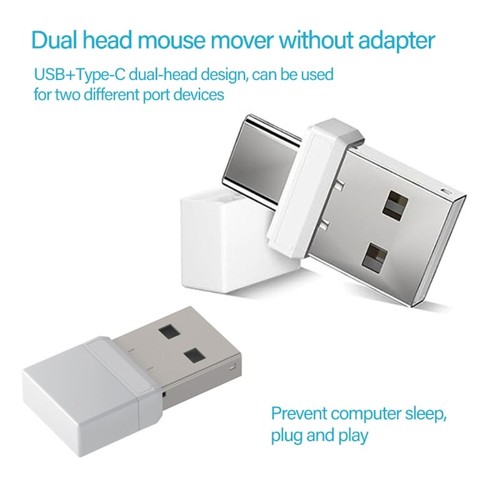 Mouse Jigglers Undetectable Mouse Movers Wireless Mouse Button Simulate Mouse - Afbeelding 5 van 8