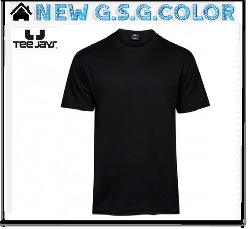 Camiseta Hombre T-Shirt Básica 100% Algodón Tee Jays - Imagen 3 de 5