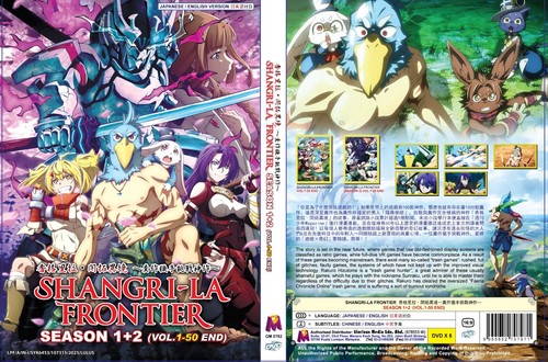 DVD Anime Shangri-La Frontier Complete TV Series Season 1+2 Vol.1-50End Eng Dub - Picture 3 of 4