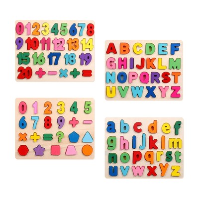 Holz Matching Board Montessori Spielzeug für Kinder im Alter von 3 4 5 und
