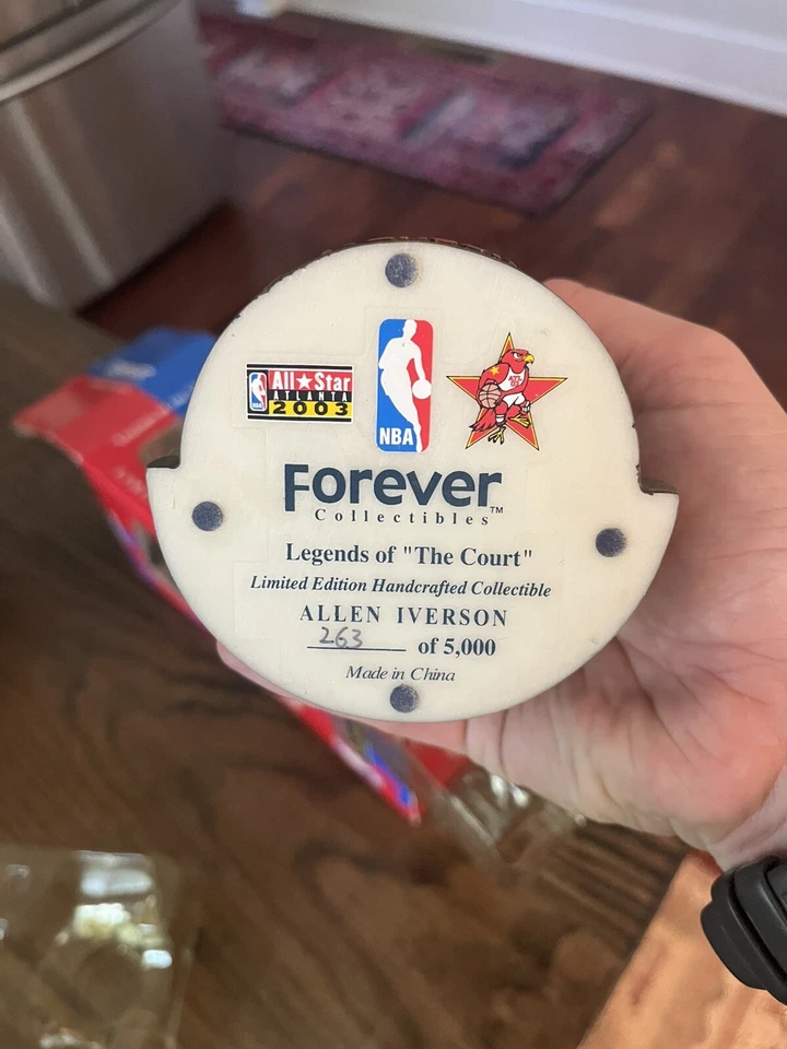 Bobblehead Allen Iverson 2003 vintage  Foto 3 de 4