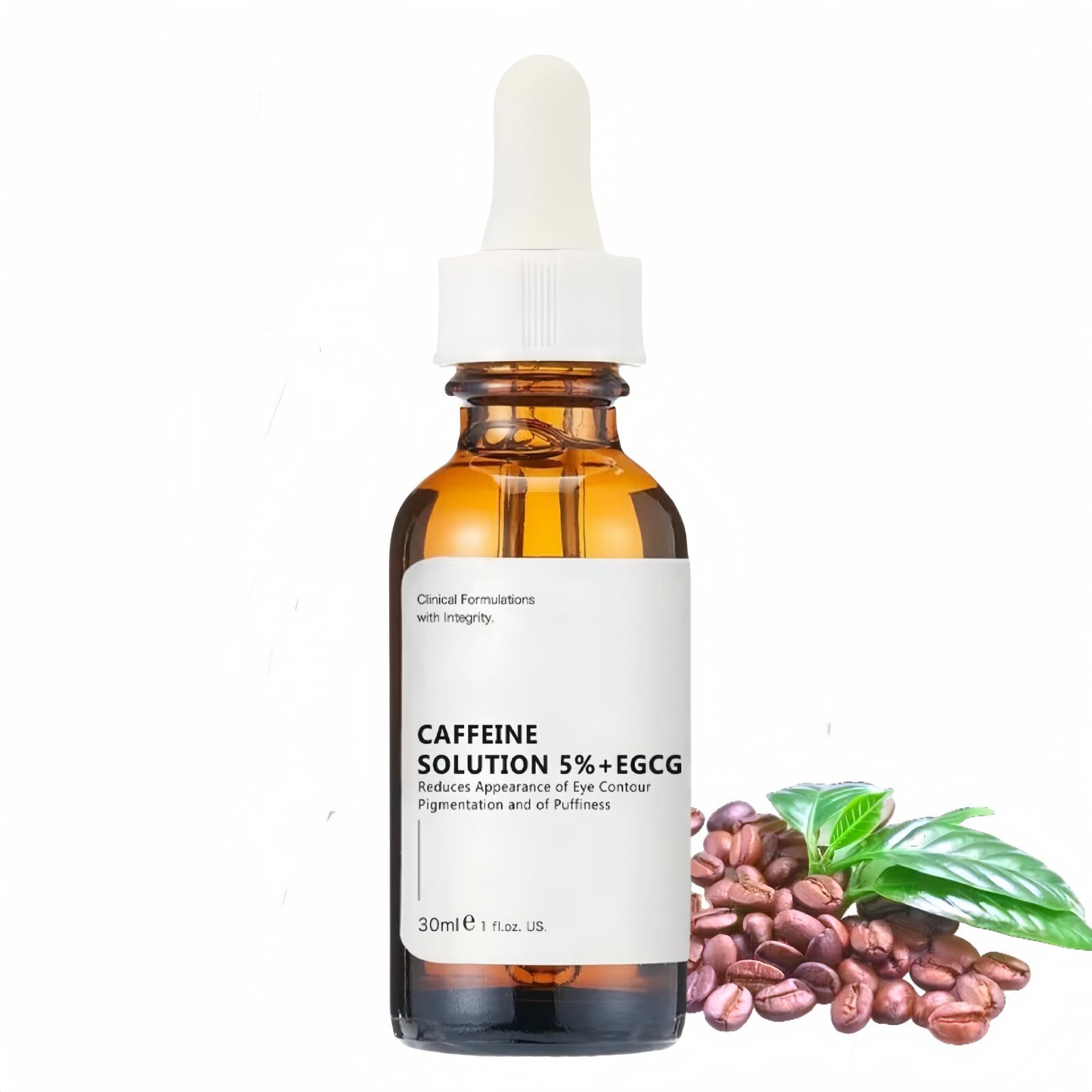 Caffeine Solution 5% + EGCG for Eye Dark Circles And Puffiness, Anti-aging Ca...
