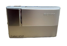 SONY CyberShot DSC-T10 Digital Camera With Charger Battery Tested Works Japan