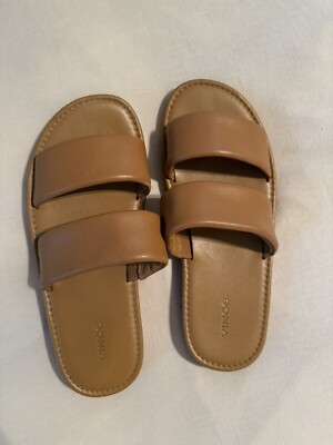 Vince Unisex Camel Bubble Slides