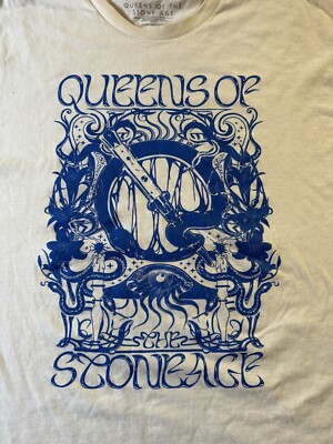 Queens Of The Stone Age End Is Nero Tour 2023 NYC T-Shirt XXL *Never Worn*