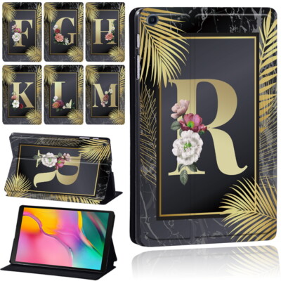 Passend für Samsung Galaxy Tab A A6 A7/Tab S4 S6 S5e S7/Tab E-Leder Ständer Abdeckung Etui