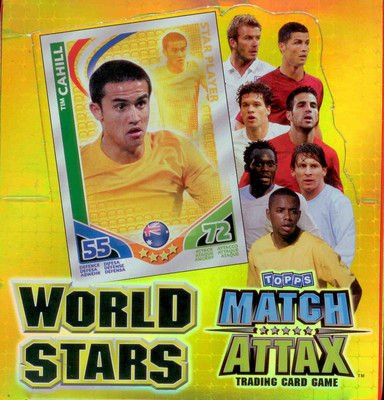 2010 Topps Match Attax World Stars Trading Card Factory Case(12