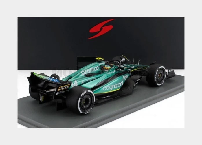 SPARK-MODEL 18S956 ASTON MARTIN - F1 AMR23 TEAM ARAMCO COGNIZANT N 14 2nd CANADA - Immagine 2 di 2