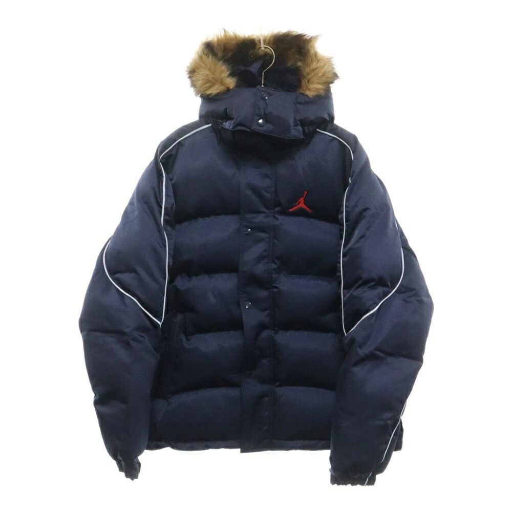 Veste à capuche en fourrure zippée Jordan Puffer Jacket taille L suprême L 24Aw FkM57