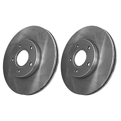 For Volvo C30 (07-13) C70 II (06-13) Front Brake Discs (15"" 278mm) (Pair)