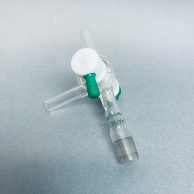 Chemglass Airfree Schlenk Flushing Adapter 14/20 Inner Joint with PTFEE Stpk