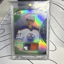 Upper Deck Trilogy 2015-16 Connor McDavid Rookie Premieres Patch #134 17/35