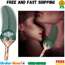 Romi Vibrating Peacock Feather Tickler Silico...