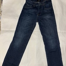 7 for All Mankind Youth Denim Jeans NWOT Size 14 Dark Blue Slimmy