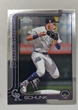2025 Topps Chrome - Aaron Schunk #238 (RC)