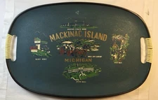 Midcentury Mackinac Island Souvenir Tray