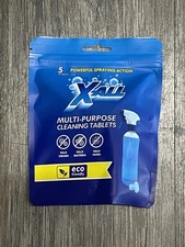 X-ALL multipurpose cleaning tablets, 1 tab makes 16 ozs - 5 tablets  Xall