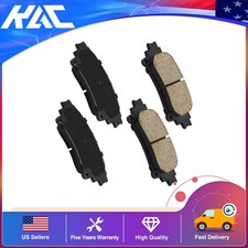 Fits 2015-2019 Toyota Highlander 2011-2020 Toyota Sienna Rear Ceramic Brake Pads