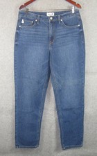 Seven7 Straight Leg Jeans 90's Dark Wash Size 10 NWT