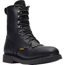 Bonanza Rancher 8  Black Work Boots