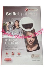 Selfie Ring Light 36 Bright LED Lights 3 Levels Vlogging On Air Halo Fun NEW