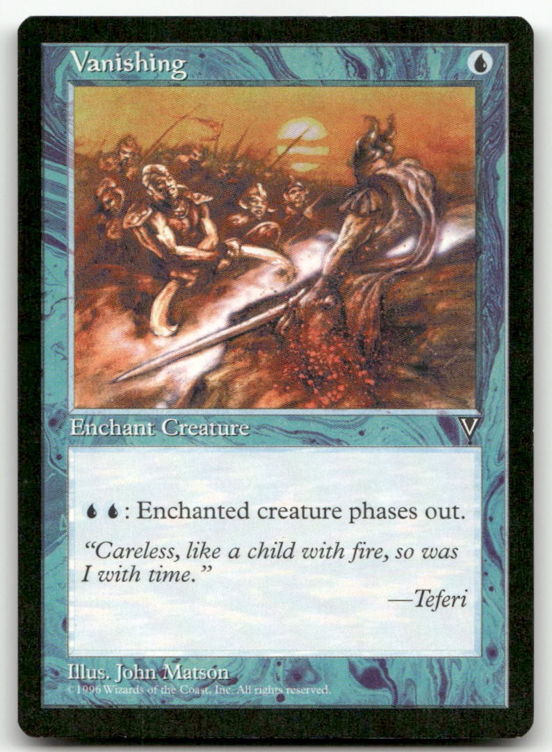 Vanishing (LP) Visions VIS Magic MTG