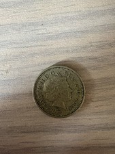 Old Round One Pound £1 Circulated UK Coin