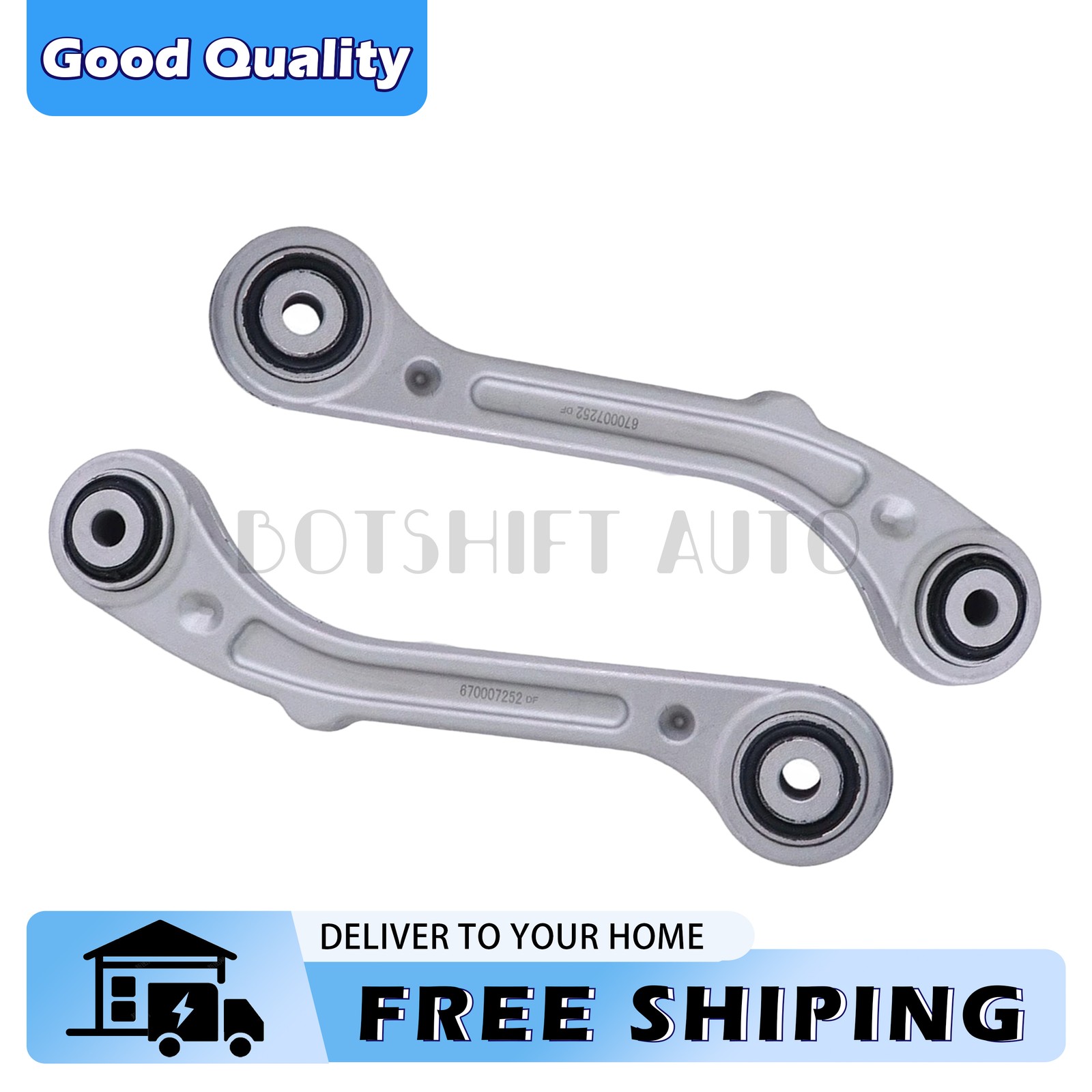 2x For Maserati Ghibli Quattroporte 670007252 Rear Suspension Control Arm Kit