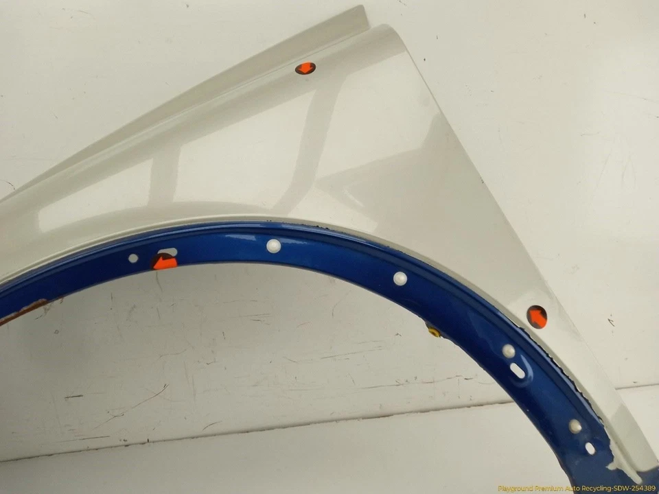 Volvo C30 Driver Left Front Fender Panel White Metallic Fits 2007-2010 07 08 09 Foto 3 de 4