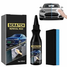 Kit Rimuovi Graffi Auto Rimozione Graffi Veicoli Spugna Riparazione Graffi Car S - Miniatura 1