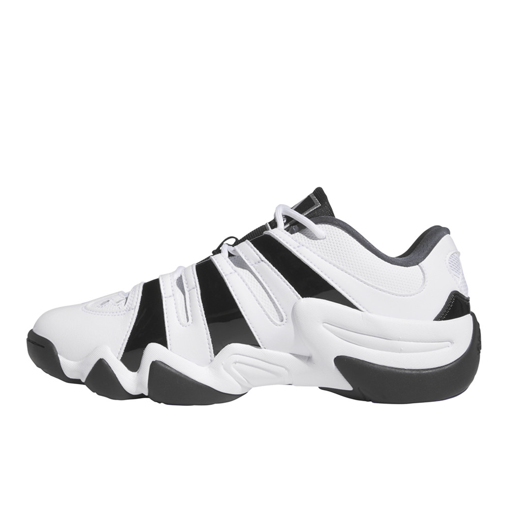 adidas Crazy 8 Low Lace Up  Mens White Sneakers Casual Shoes IG2032-A thumbnail 3
