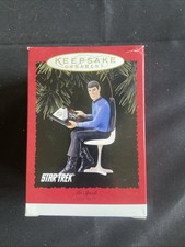 Vintage 1996 Hallmark Keepsake Ornament Star Trek Mr. Spock - NIB