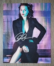 A277 Emilia Clarke Game of Thrones Foto original signiert