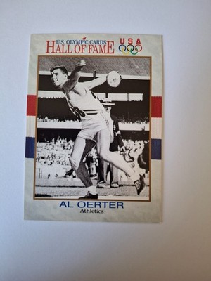Impel US Olympic Hall Of Fame - Al Oerter #4 - Trading Card - Olympia