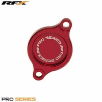 Suzuki RMZ 250 / RMZ 450 - ÖLfilterdeckel RFX Pro Rot / FXFC3010099R