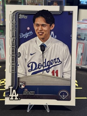 2025 Topps Oversized/Jumbo Roki Sasaki #OSP-6 Los Angeles Dodgers