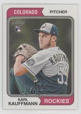 2023 Topps Heritage High Number SP Karl Kauffmann #712 12g7