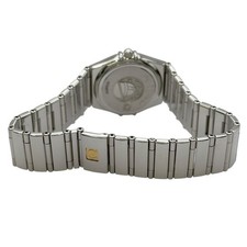 Omega Constellation My Choice White Shell 1571.71 Stainless Steel Watch Ladies U 5