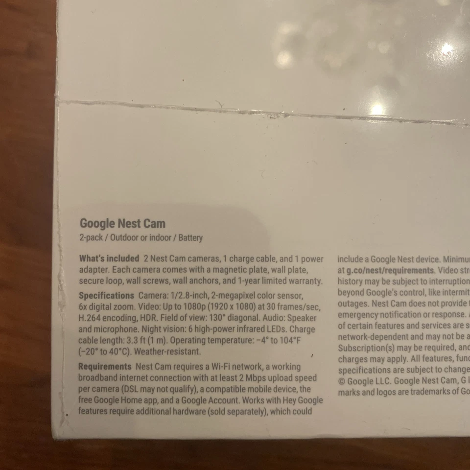 Nest Cam 2-Pack: Battery- Plus Google Door Cam - Image 4 of 4