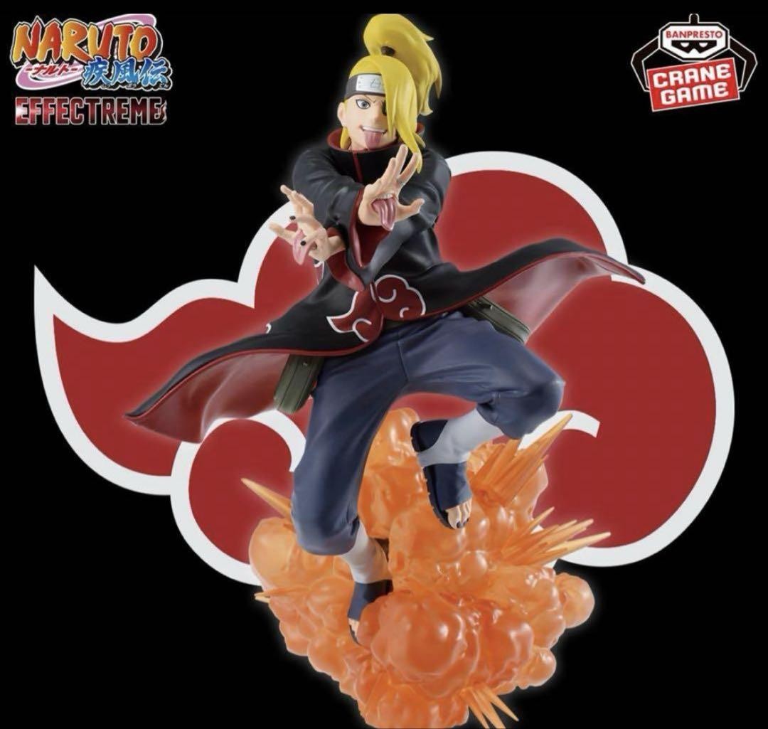 NARUTO Shippuden EFFECTREME DEIDARA PVC Figure Akatsuki BANPRESTO