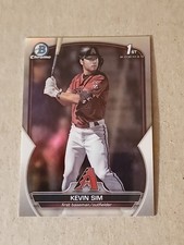 2023 Bowman Draft - Chrome Kevin Sim #BDC-16 Refractor (RC)
