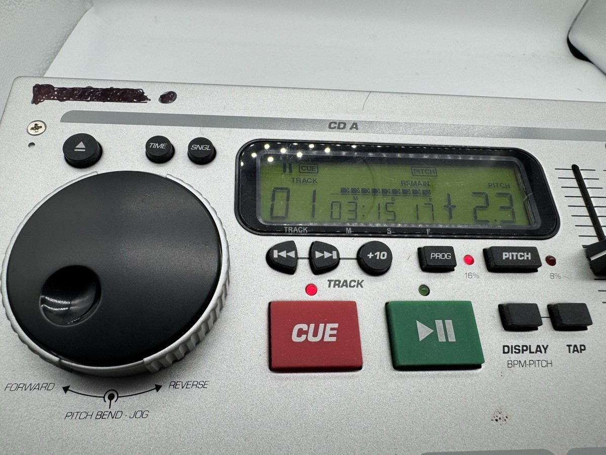 Vintage Numark KMX01 Dual CD Player Mixer Karaoke Capabilities FOR
