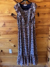 Ditsy Floral Women s L Sundress Party Beach Pictures Summer
