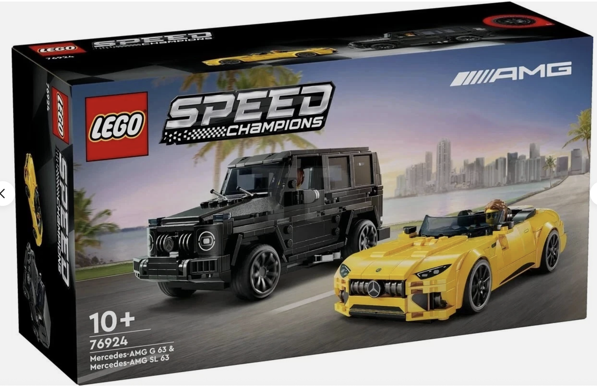 New Lego Speed Champions Mercedes AMG G63 & SL 63 76924