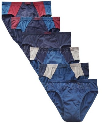 6er Pack Herren Sportslips FRANK FIELDS Baumwolle Unterhose Slip Gr.M-3XL A560/1