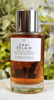 Viral Le Monde Gourmand CHAI ECLAIR 114 Hair Body Mist 3.4 oz.